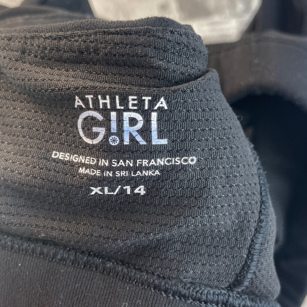 Athleta Girl 
Black Strappy Sports Bra‎ - Picture 4 of 4